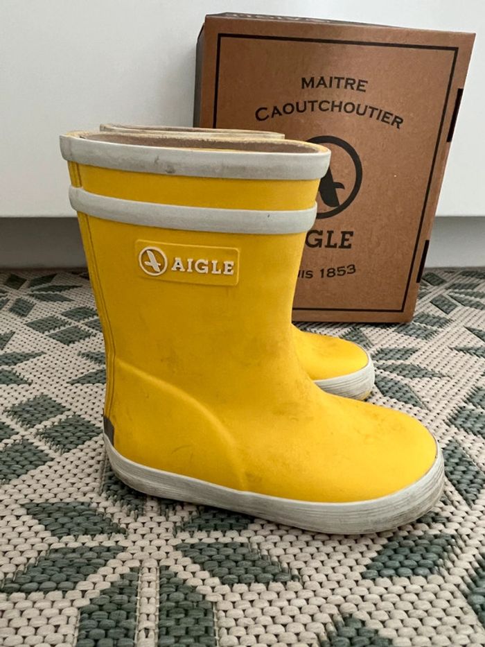 Bottes de pluie Aigle pointure 22 - photo numéro 3