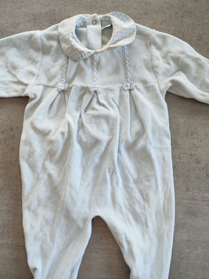 Pyjama petit noeuds bleu - photo numéro 3