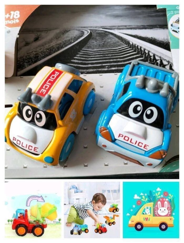 Coffret ma  p'tite Auto loco et le camion bétonnière - photo numéro 2