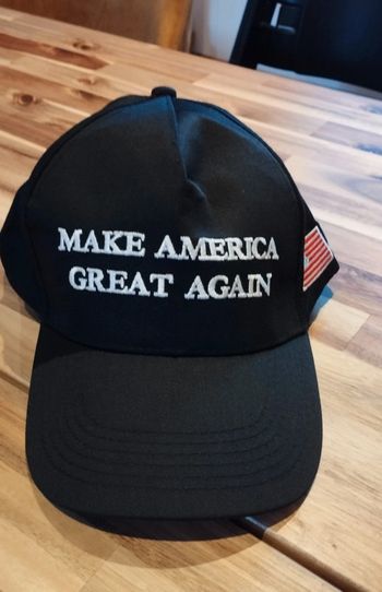 Casquette neuve noire Donald Trump MAGA Make America Great again
