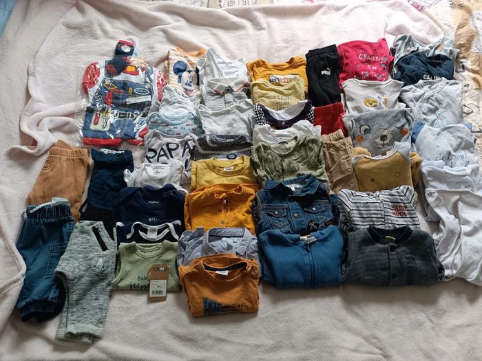 Lot vêtements bébé 6mois