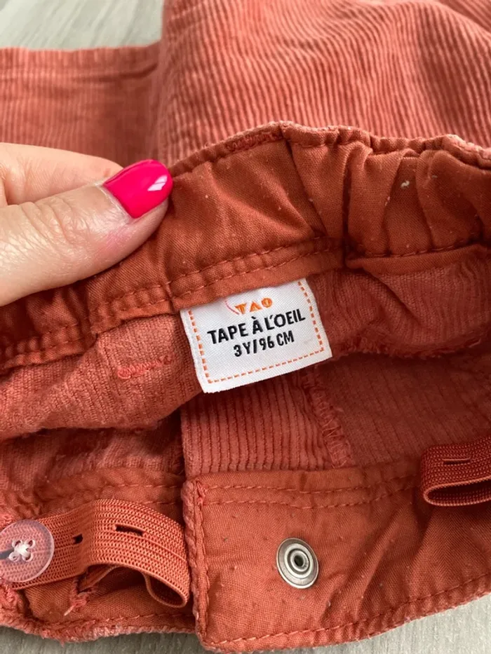 Jupe en velours TAO 3 ans - photo numéro 5