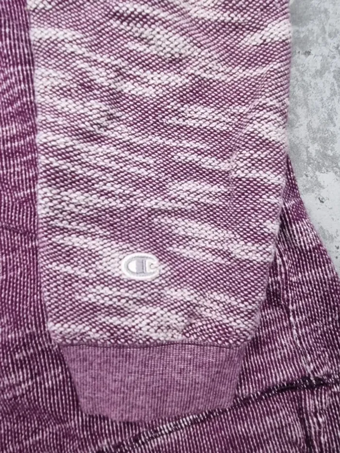 Pull col rond Champion mauve, XL femme - photo numéro 7