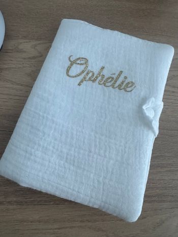 Protège carnet de santé personnalisée 