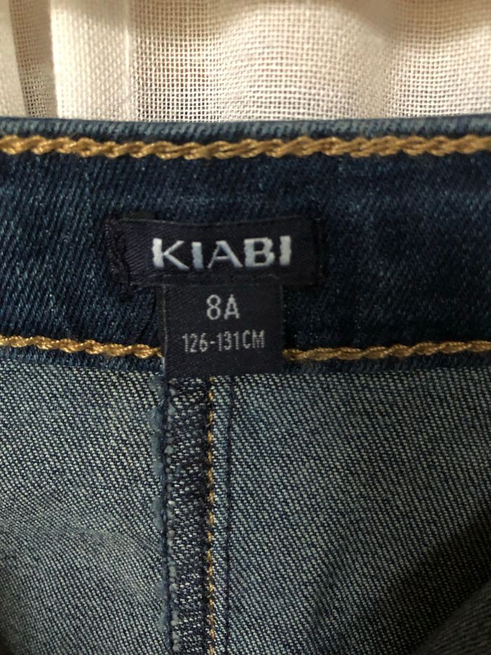 Jupe en jeans strech 8 ans Kiabi - photo numéro 5