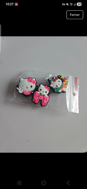 Pin’s Crocs Hello Kitty