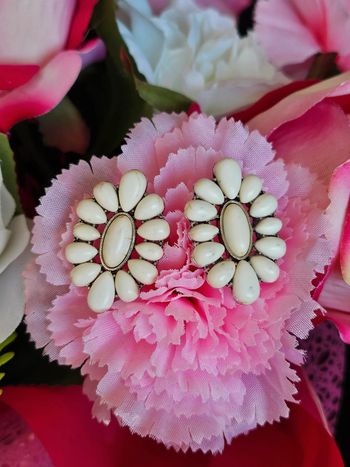 Boucles d oreilles avec pierres howlite