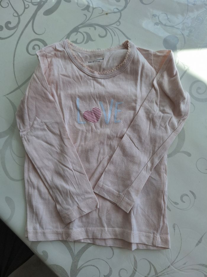 T-shirt manche longue fille - photo numéro 3