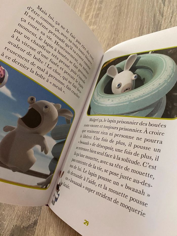 Livre "Lapins crétins: Dring bwaaah lapin meuh" - photo numéro 3