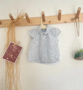 Chemise légère manches courtes TAO