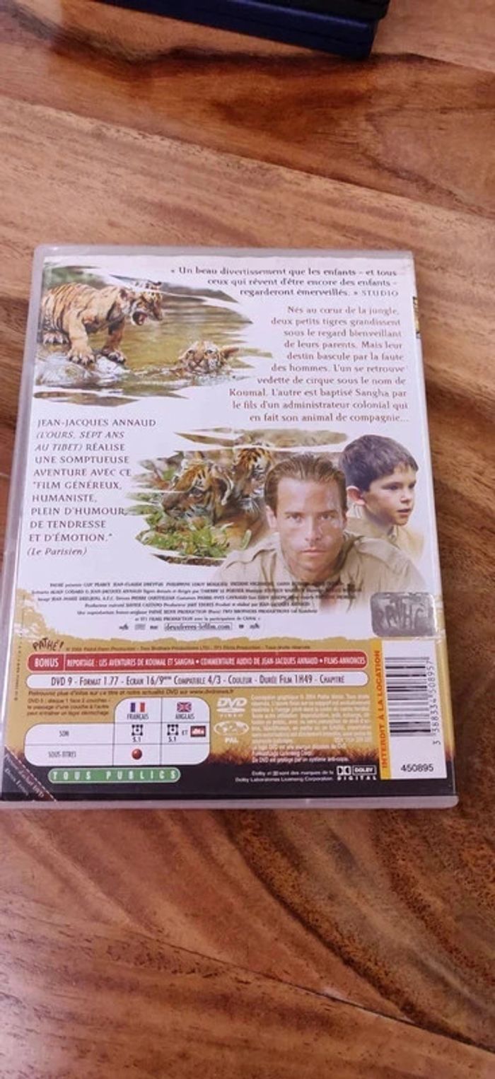 Dvd Deux frères - Jean-Jacques Annaud - photo numéro 2