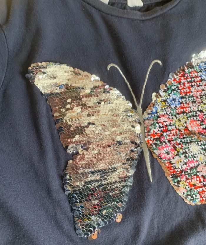 Lot de 2 t-shirts H&M 8/10 ans - photo numéro 5