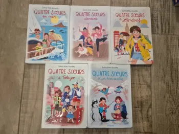 Lot de 5 romans quatre soeurs