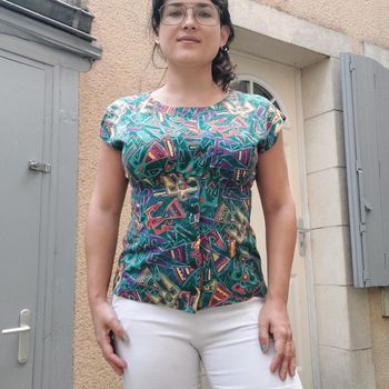 Magnifique top Vintage pour taille 38