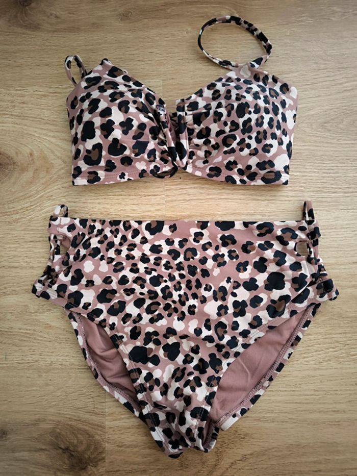 Maillot de bain léopard taille S 36 neuf