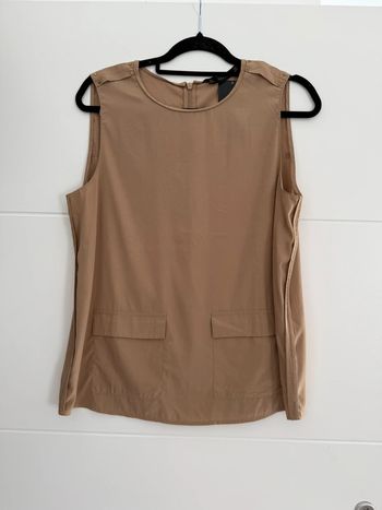 Haut débardeur top t-shirt Zara cargo poches camisa Maglietta Chemise Camicetta camicia Camiseta
