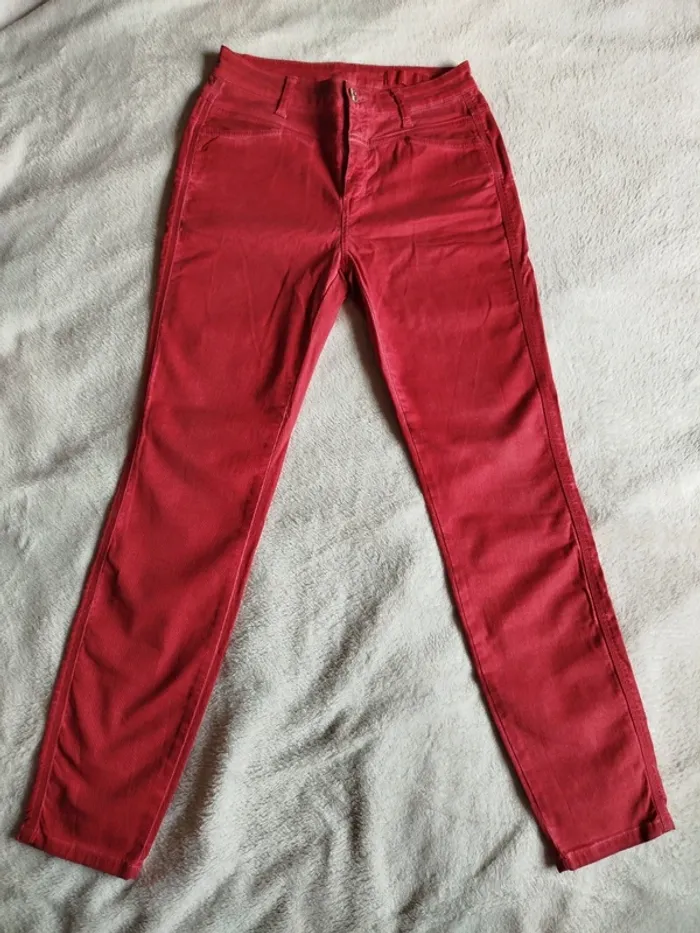 Pantalon skinny pusher Closed femme taille 27 Made in Italy