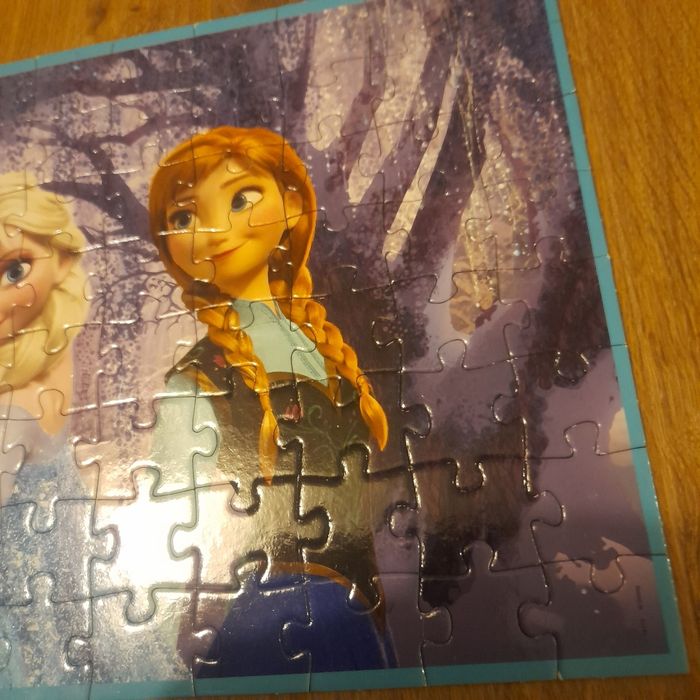 Lot de 4 puzzles reine des neiges - photo numéro 4