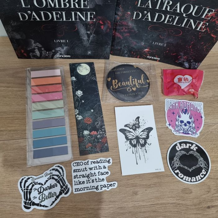 Box l'ombre d'Adeline et la Traque d'Adeline + Goodies - photo numéro 2