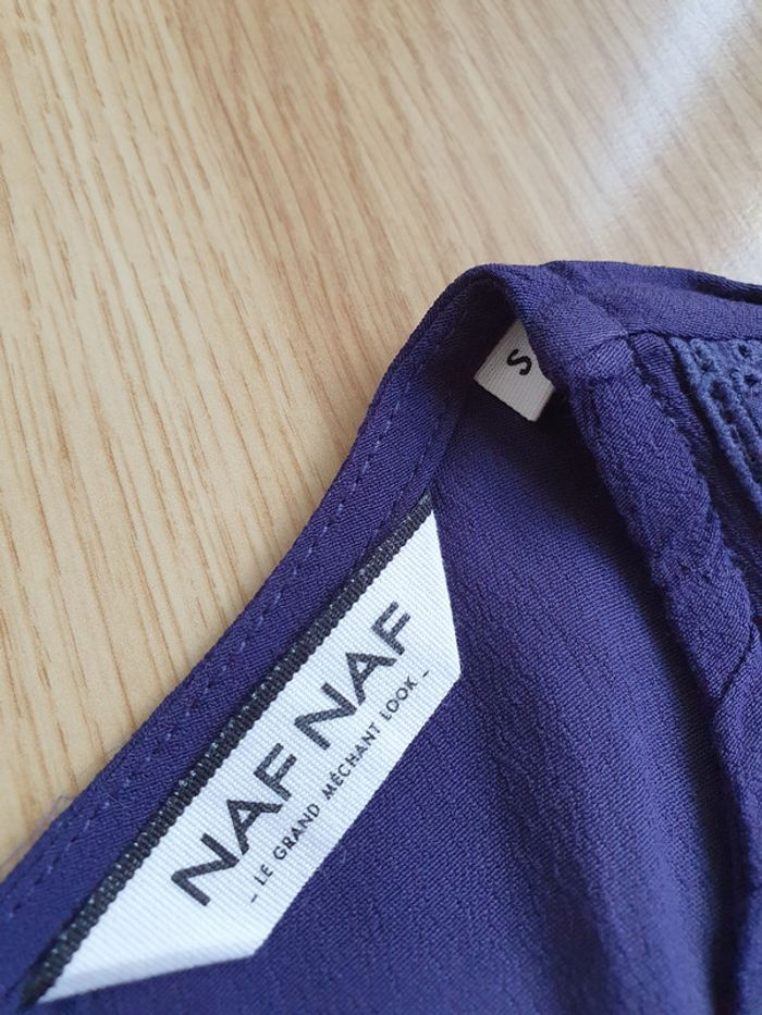 blouse marine nafnaf - photo numéro 3