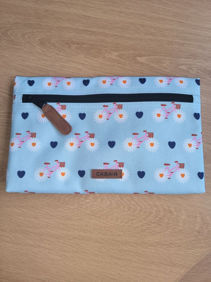 Pochette avant Cabaïa interchangeable – vélos bleu