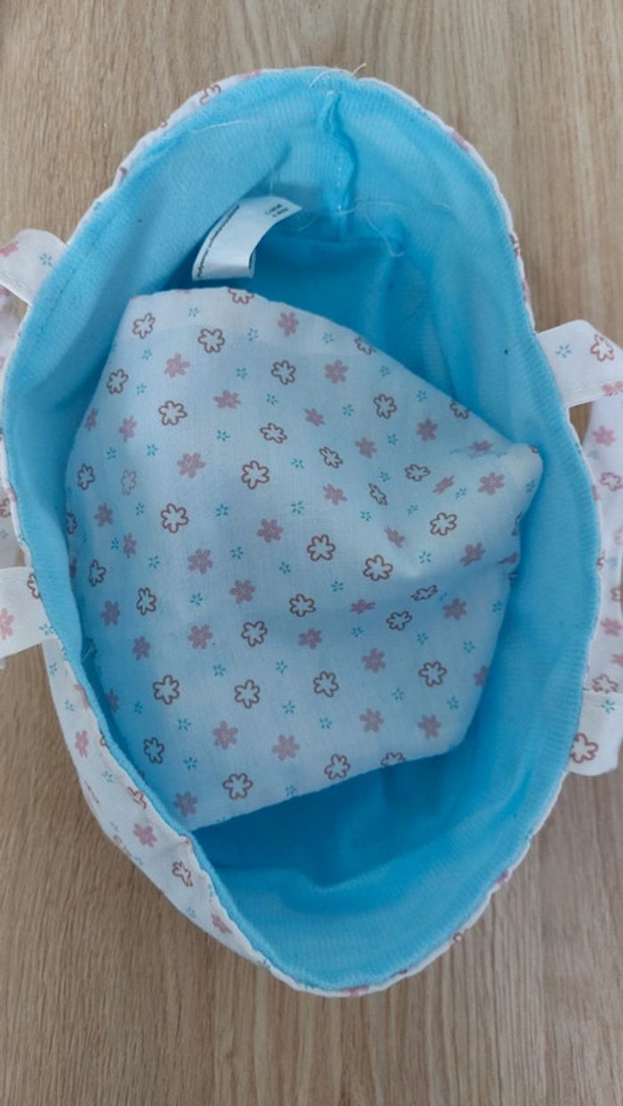 Poupée avec couffin en tissu - photo numéro 5