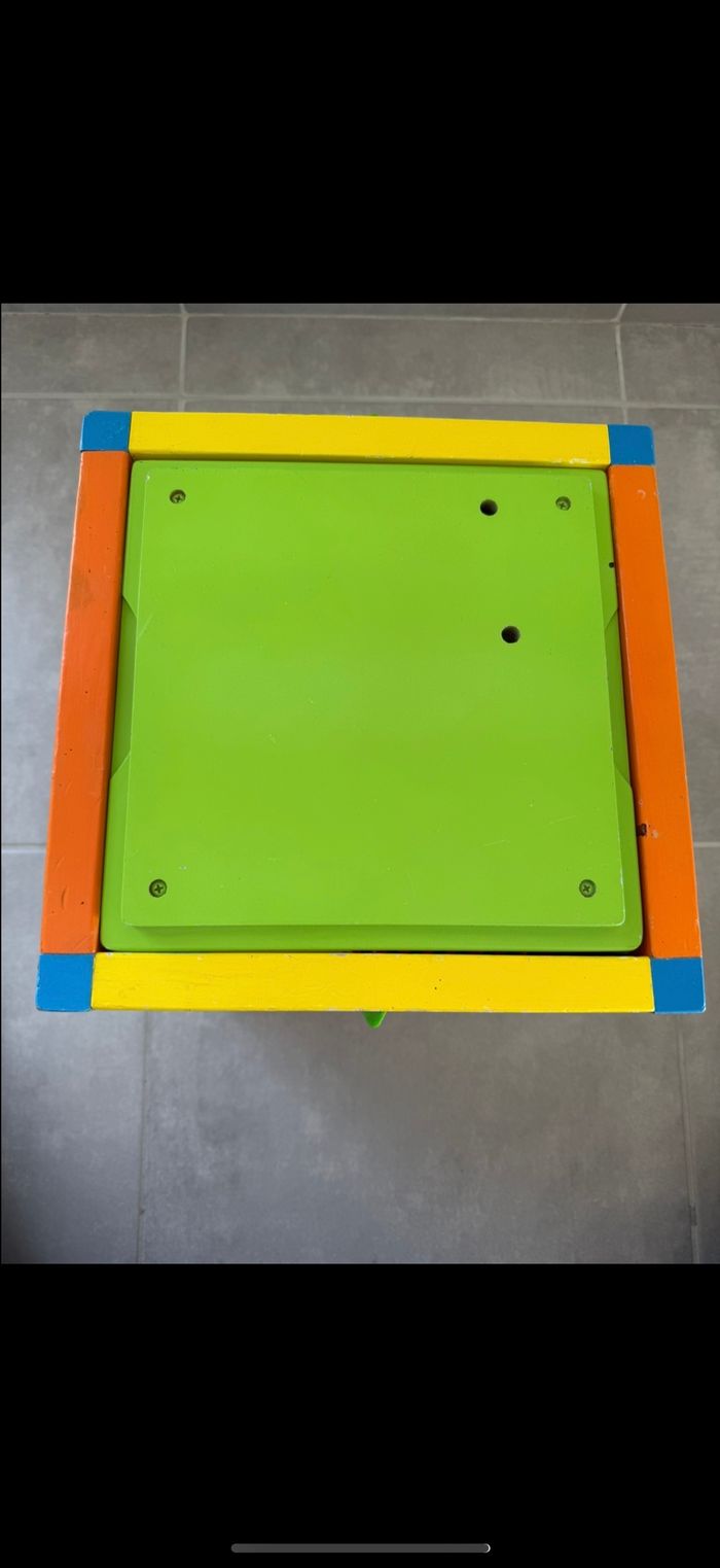 Gros cube activité en bois - photo numéro 9