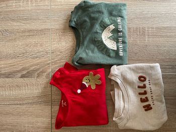 Tee shirt manches longues bébé 