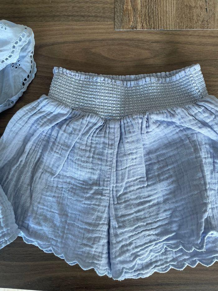 Ensemble gaze de coton Kiabi 18 mois - photo numéro 3