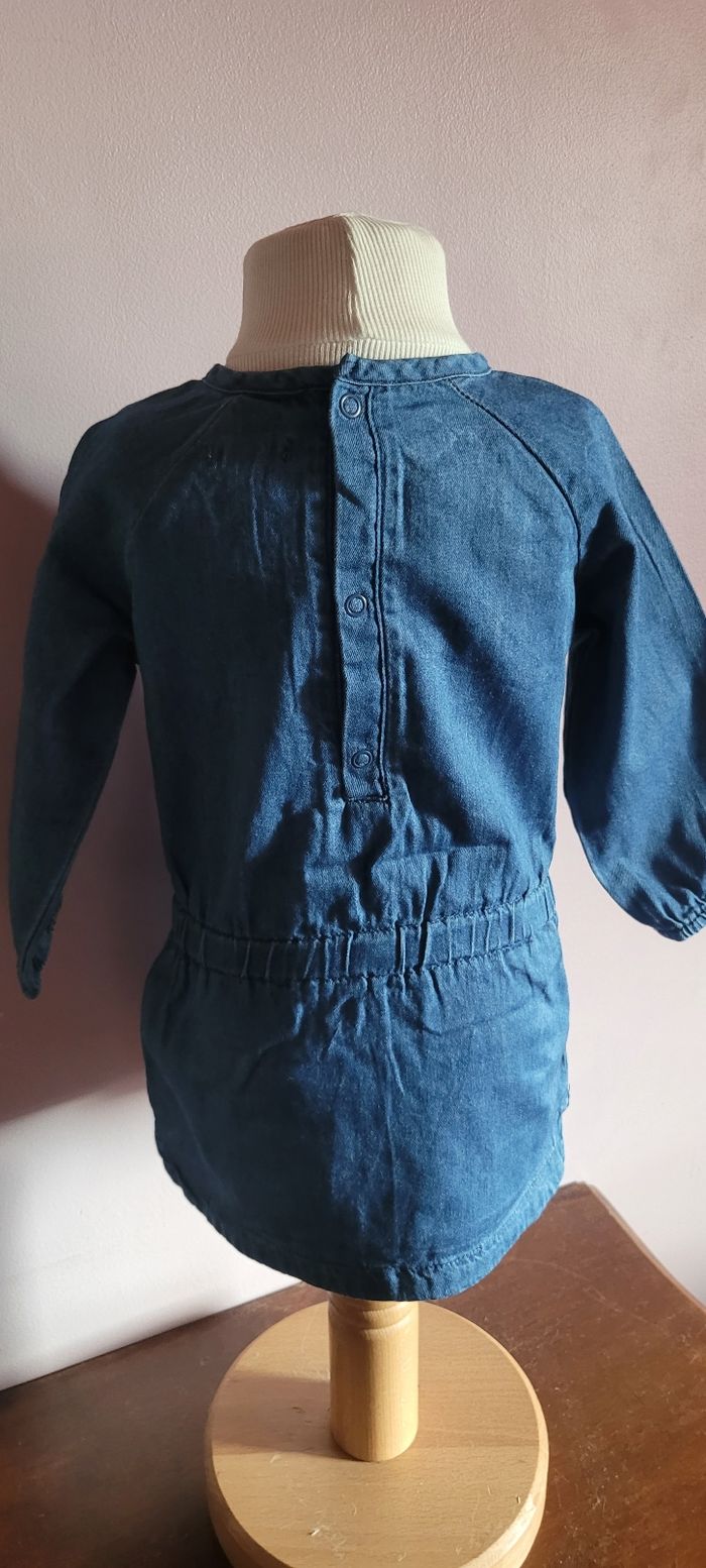 Robe manches longues en jean's - photo numéro 6