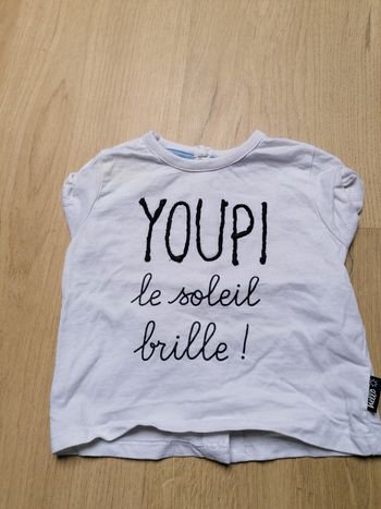Tee shirt Kiabi 6mois