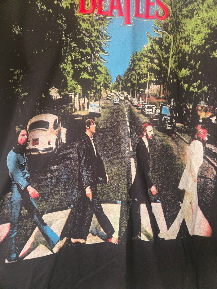 T-shirt rétro The Beatles rock vintage XL - photo numéro 4