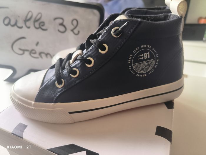 Sneakers Gémo bleu marine - photo numéro 2
