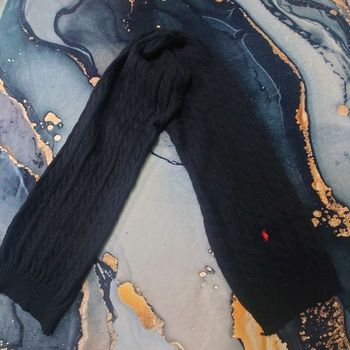 Écharpe Polo Ralph Lauren Noir, unisexe