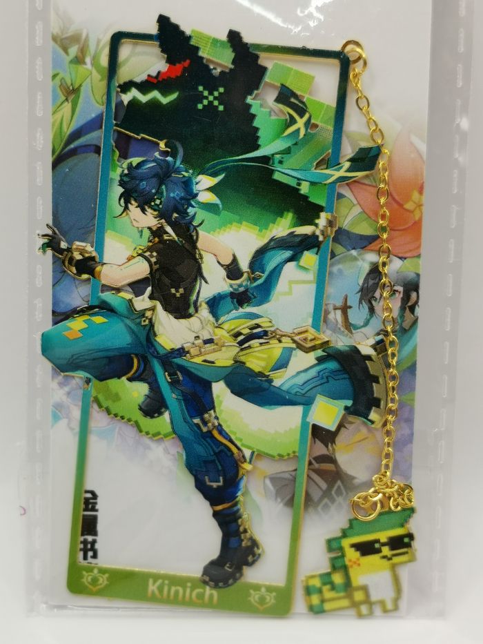 Marque-Page Métal Genshin Impact Kinich