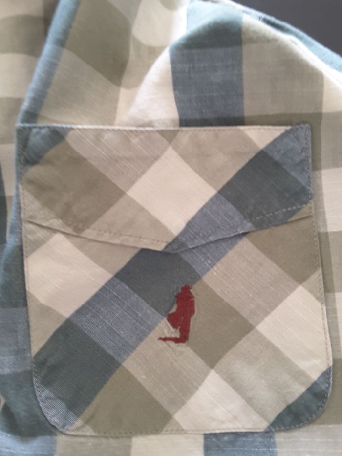 Chemise à carreaux, coton et lin – Malboro Classics – X Large - photo numéro 4