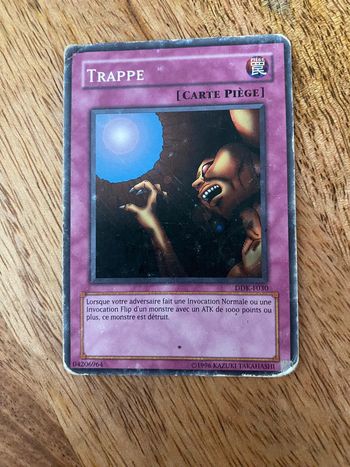 Carte Yu-Gi-Oh! Trappe DDK-F030