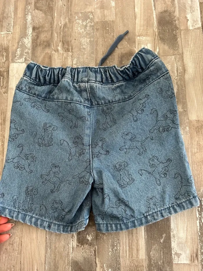 Short jean Disney T4 ans - photo numéro 4
