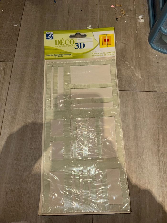 Pochoirs deco 3d scrapbooking