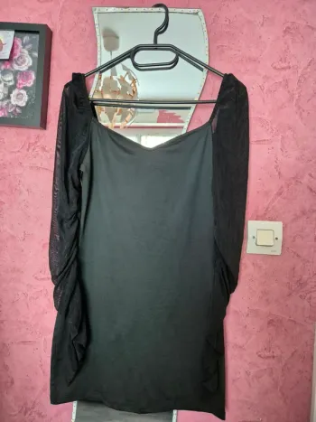 Robe noir Shein