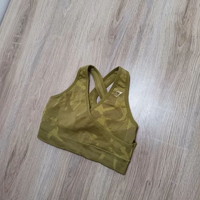 Brassière gymshark femme s camouflage - photo numéro 2