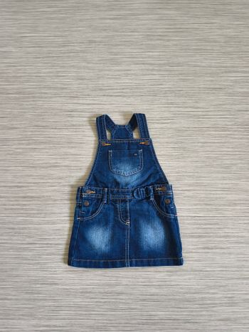 Robe salopette jean Kiabi 12 mois 