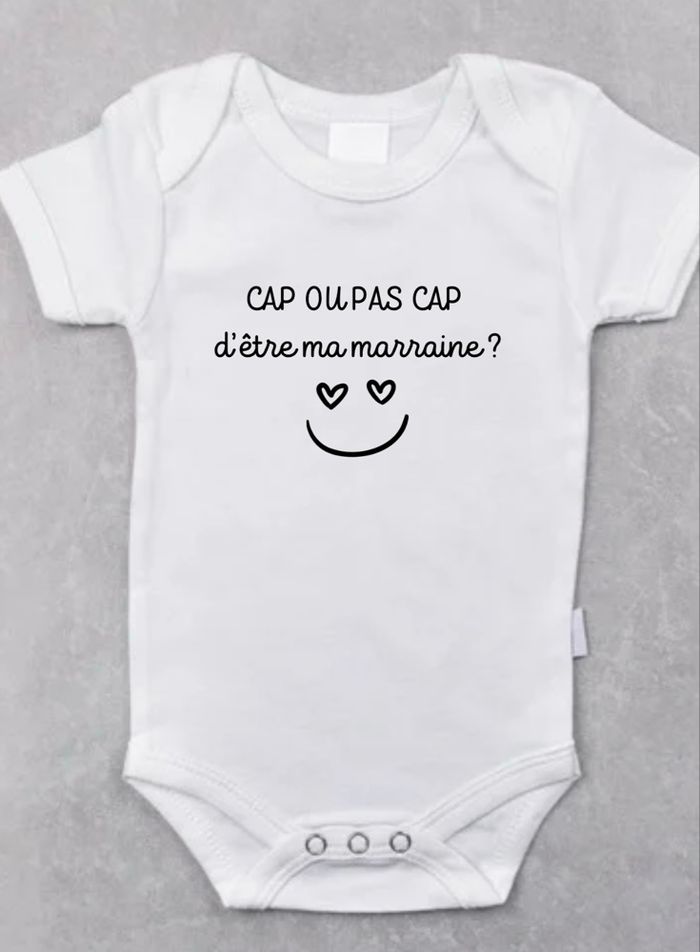 Body personnalisé annonce marraine