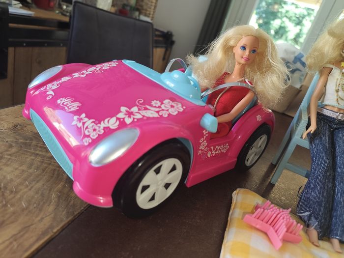 Barbie lot voiture poney poussette accessoires - photo numéro 2