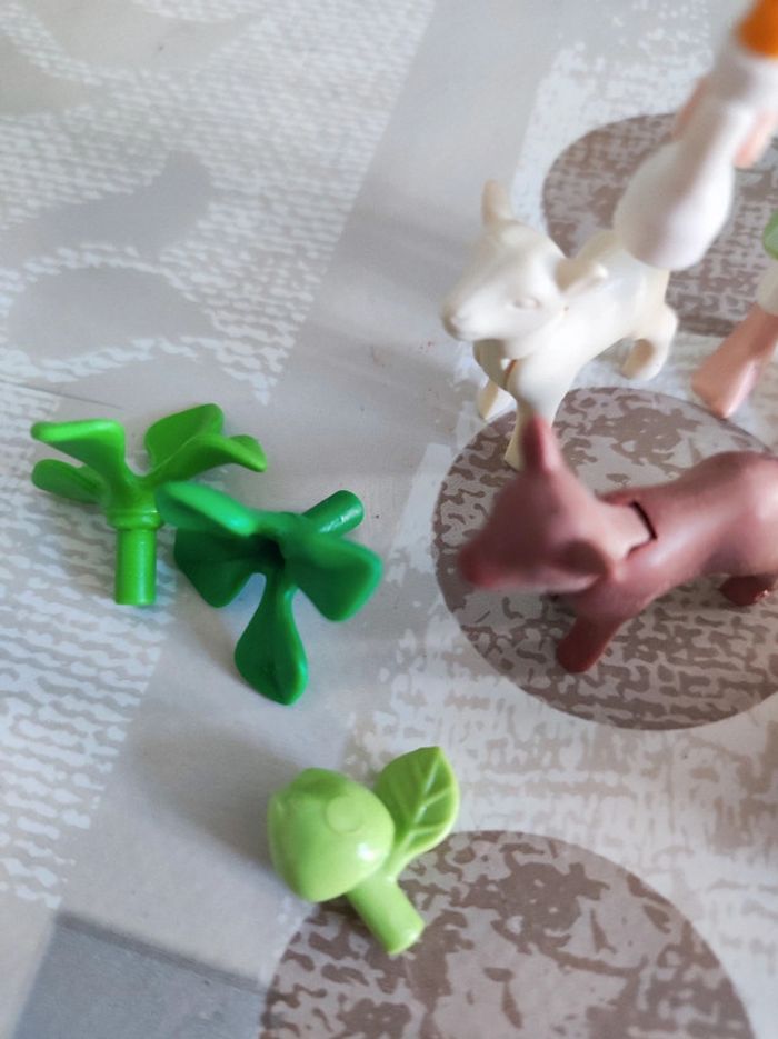 Playmobil fillette et chevreaux - photo numéro 2