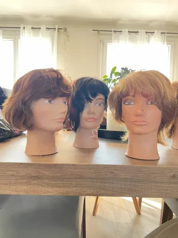 Tête malléable coiffure