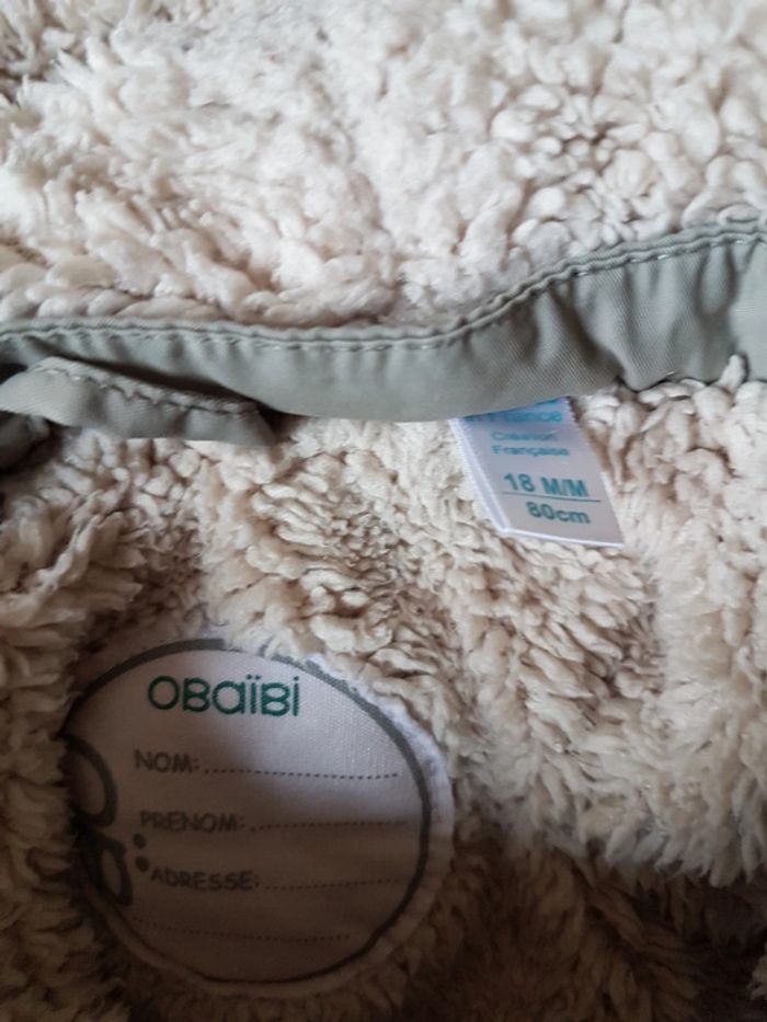 Manteau à capuche garçon taille 18 mois - photo numéro 3