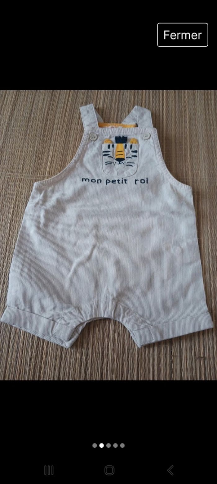 Ensemble salopette bébé - photo numéro 3