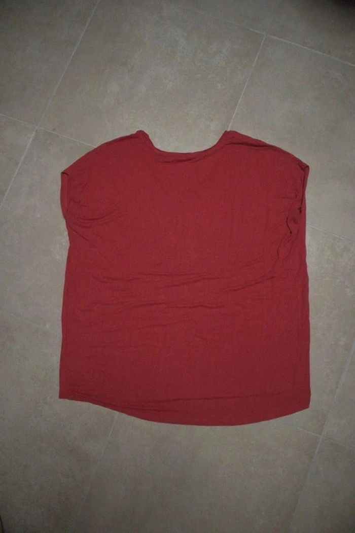T-shirt rouge, Mango - photo numéro 2