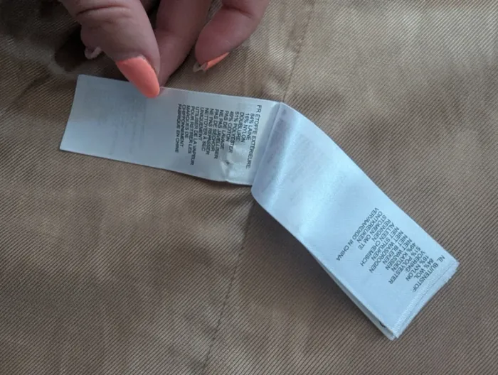 Manteau Reiss t'aime S en laine très chaud - photo numéro 4